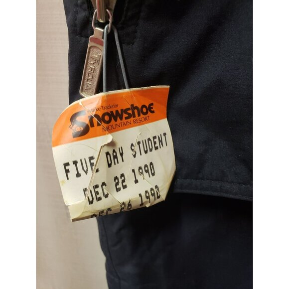 Vintage Tyrolia By Head Ladies Celtech Ski Suit Size 8 Black Pink Green Yellow N - Picture 4 of 16